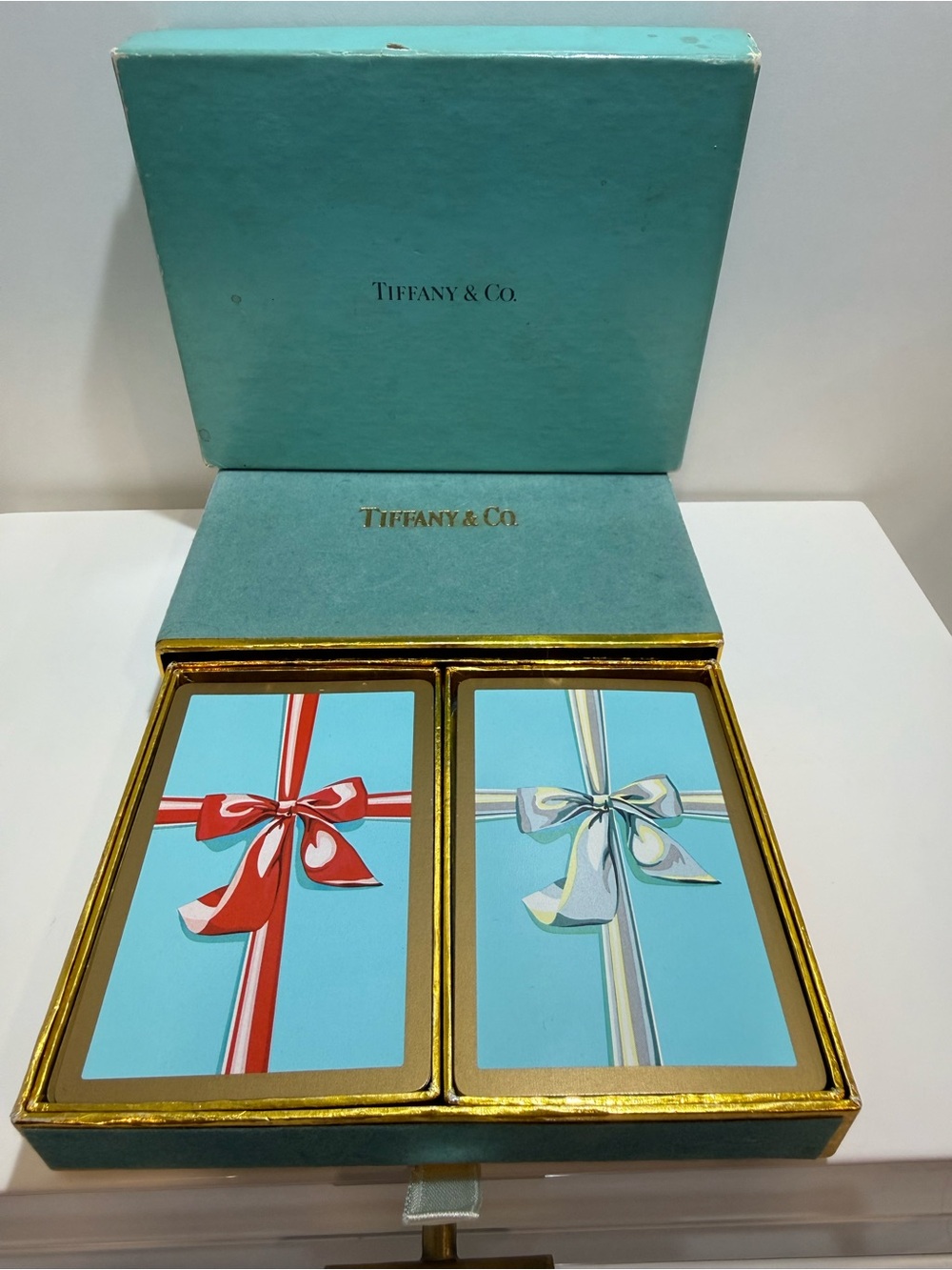 Tiffany & Co. BOW Deck of Cards Set